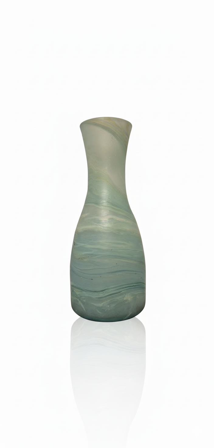 Acostars™ Handgemaakte licht groene Vaas uit Hebron, Palestina