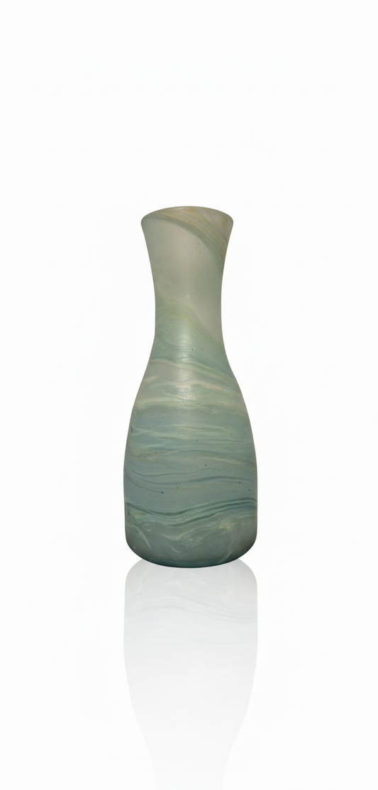 Acostars™ Handgemaakte licht groene Vaas uit Hebron, Palestina